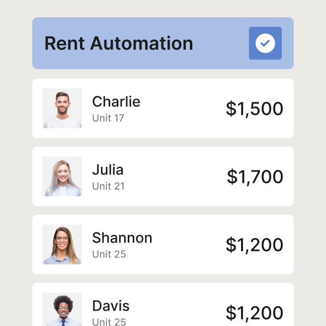 Enable late rent payment tracking and management tools